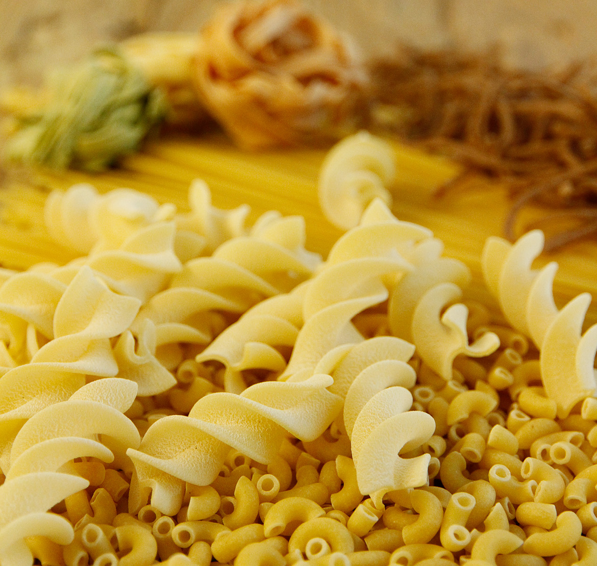 Pasta aus nah und fern